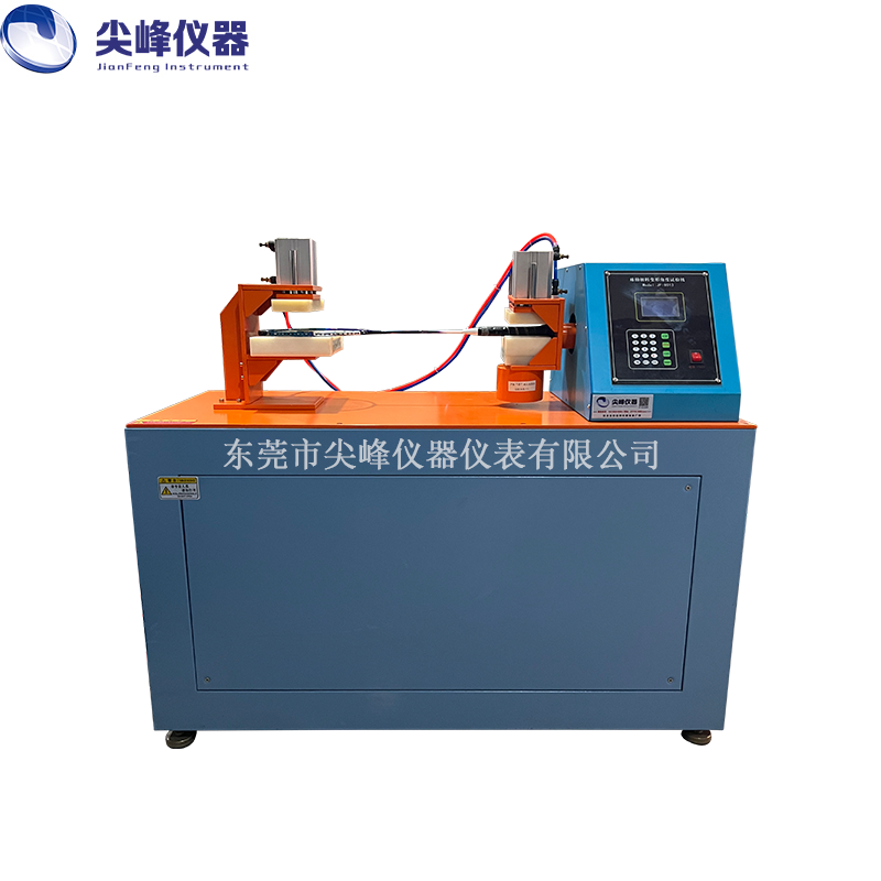 羽毛球拍扭轉(zhuǎn)角度變形試驗機